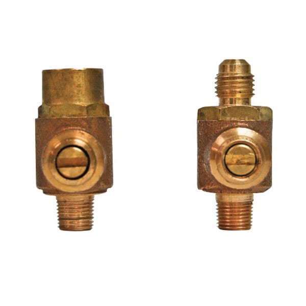 1/4" Lead-Free Cast Copper Silicon Alloy Full Port For Backflow Preventers Test Clock | FEP781075