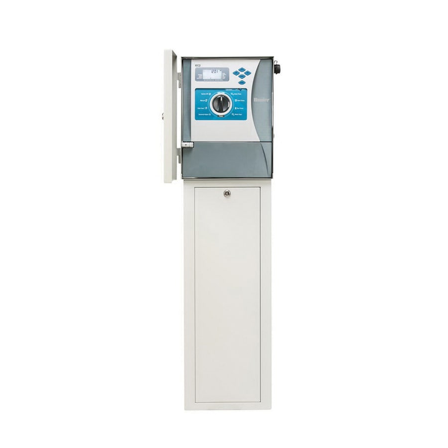 11-1/2" x 5" x 36" Gray Metal ICC-PED Series For ICC Series Modular Wall Mount Controllers Cabinet Pedestal | HTRICCPED