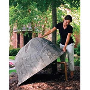 56" x 42" x 30" Polyethylene Fieldstone Gray Backflow Rock Enclosure | MOC103FS