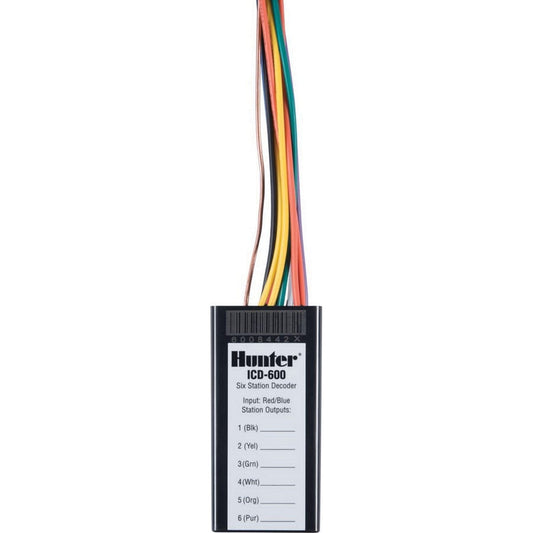 6 Stations Modular Wired 1.75" x 1-1/2" x 3-1/2" ICD Series Decoder | HTRICD600