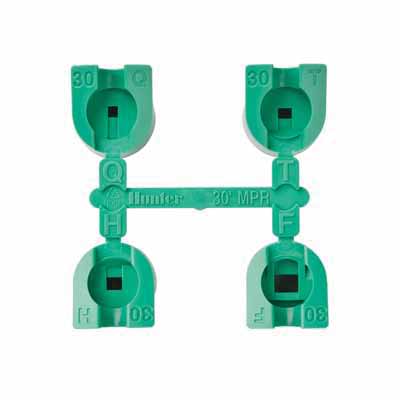 Hunter PGP Ultra I-20 MPR-30 Light Green Nozzle Set 30' 90 - 360 Degrees Adjustable Light Green | MPR30