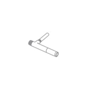 1" x 1" x 3/4" Acme x MNPT x FNPT Red Brass Quick-Coupling For HQ44AW Valves/HS1/HS2/HS1B/HS2B Swivels Valve Key | HTRHK44A