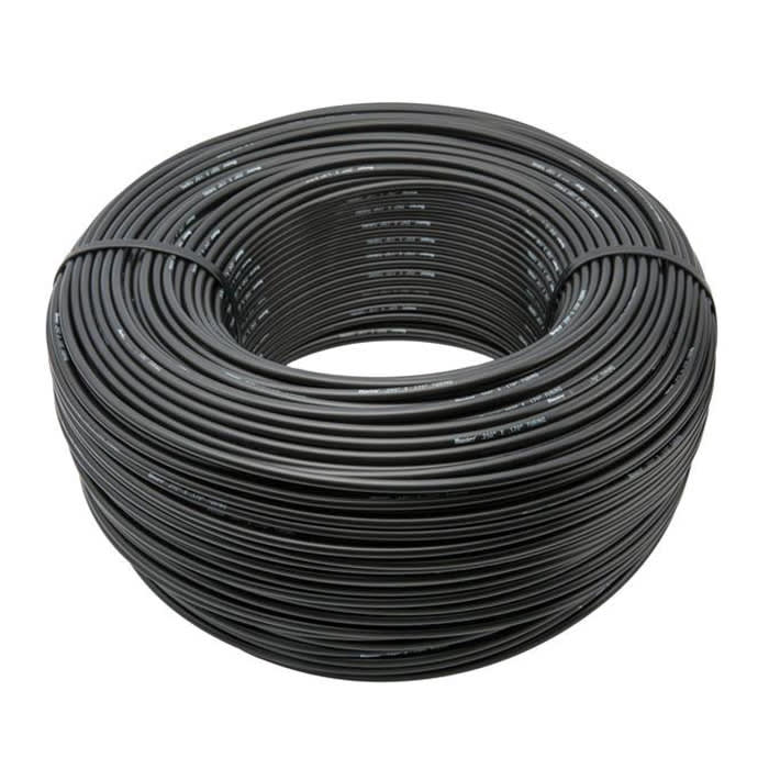 Hunter HQPE Polyethylene Distribution Tubing 1/4" x 100' Black | HQPE250100