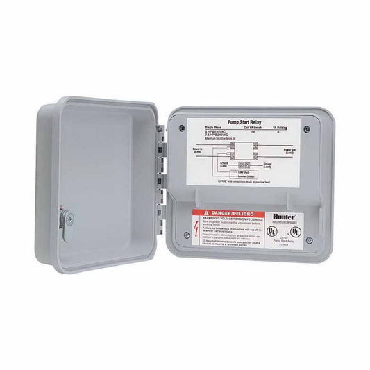 Start Relay, 40 A 120/230 VAC Primary 24 VAC Secondary 3 hp at 120 VAC 7.5 hp at 230 VAC PSR 2-Pole Single-Throw Pump
